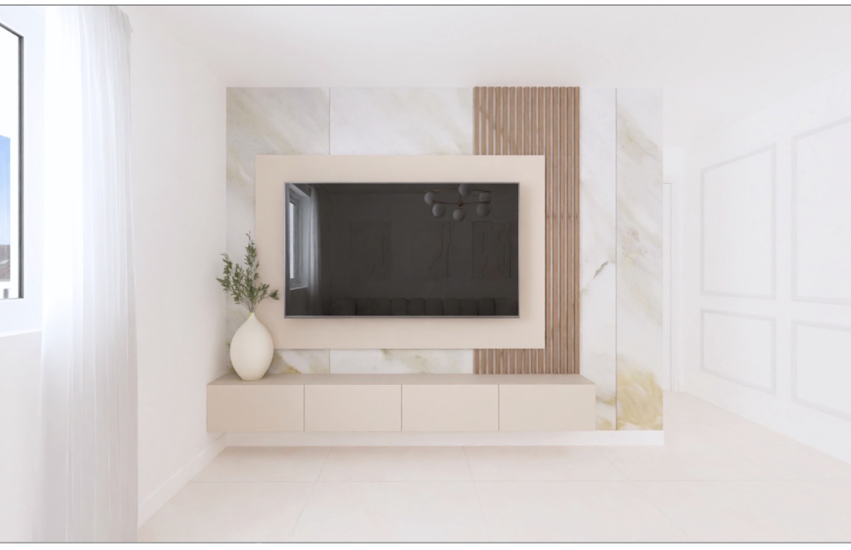 Séjour, coin TV